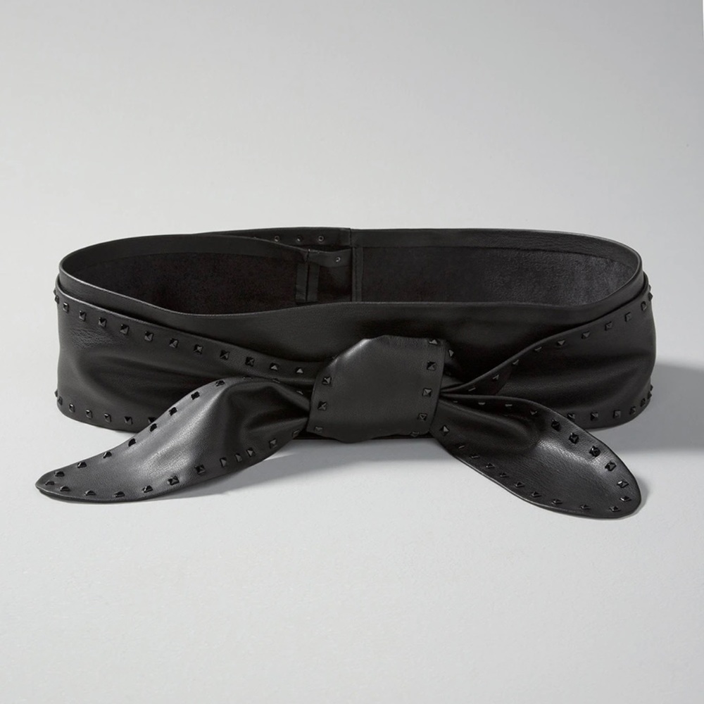 WHBM soft studded Obi belt